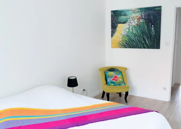 شقة Mama With Mobile Aircon, Including Free Parking Space At 300 Meters كولمار